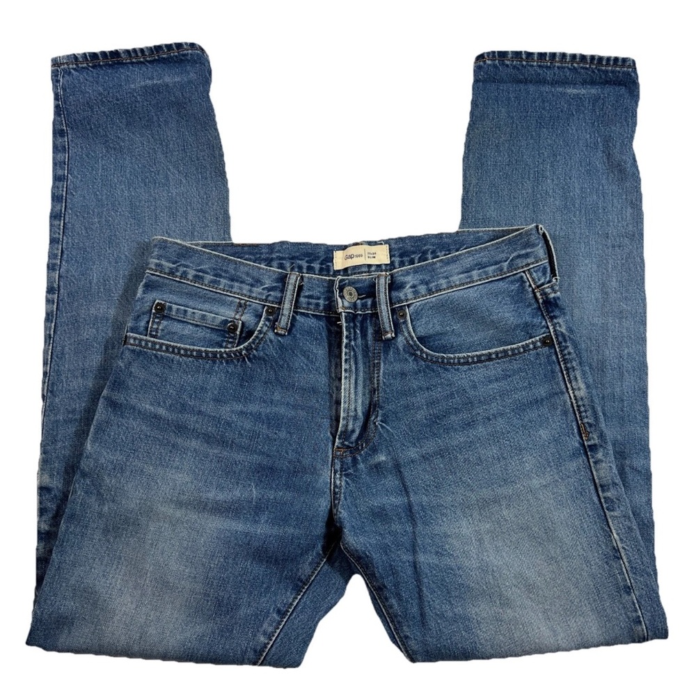 Gap 1969 Slim Medium Indigo Mens Pants Size 28
